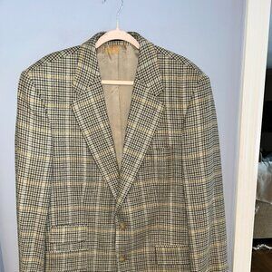 Lauren Ralph Lauren Sport Coat, 43T, Wool Silk Linen Tweed, Canada